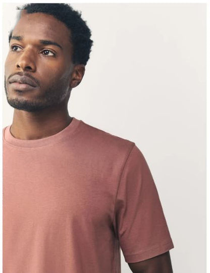 Men's Essential Crew Neck T-Shirt - Dusty Rose