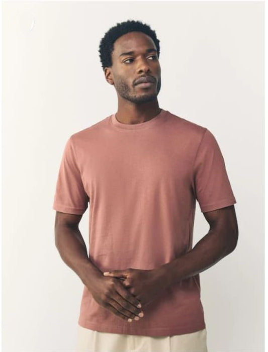 Men's Essential Crew Neck T-Shirt - Dusty Rose