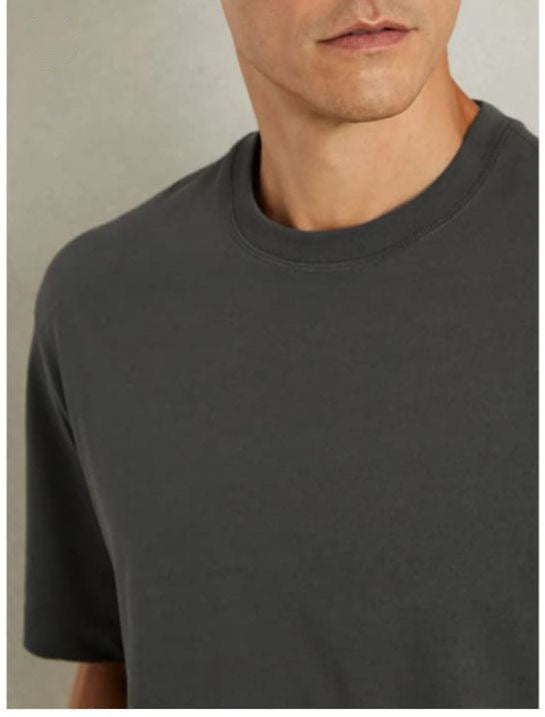 Men's Essential Crew Neck T-Shirt - Charcoal Grey
