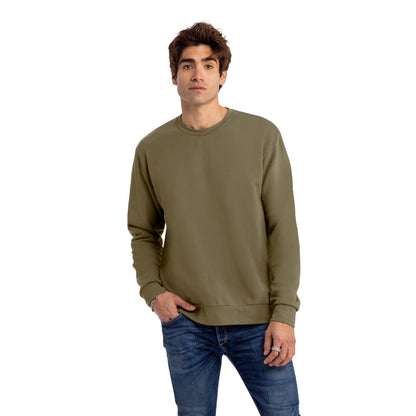 Classic Men's Crewneck Sweatshirt – Olive Green