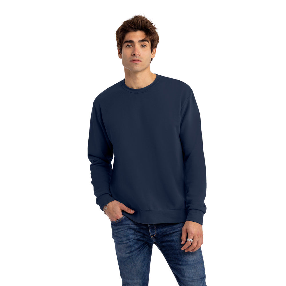 Classic Men's Crewneck Sweatshirt – Navy Blue