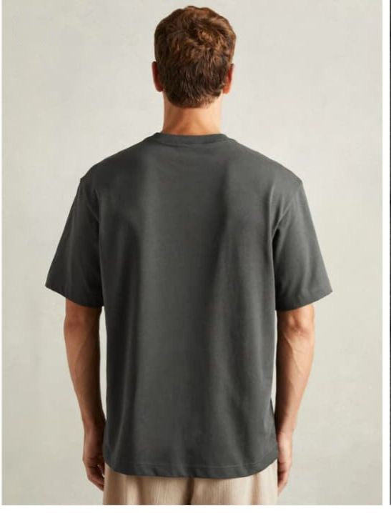 Men's Essential Crew Neck T-Shirt - Charcoal Grey