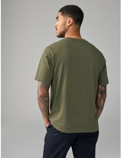 Men's Essential Crew Neck T-Shirt - Olive Green