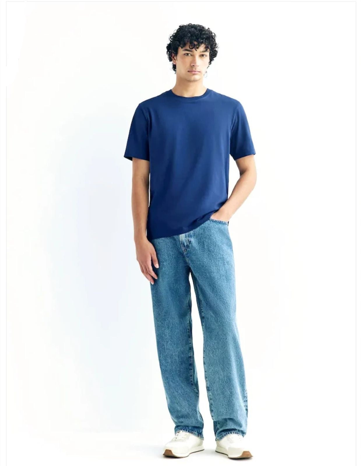 Men's Essential Crew Neck T-Shirt - Royal Blue
