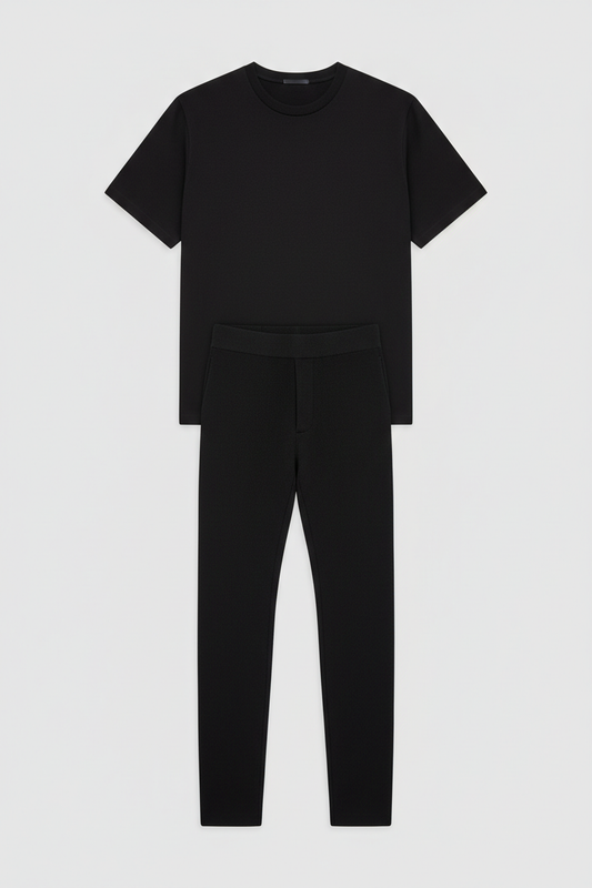 Midnight Doir Co-ord Flat Lay v4